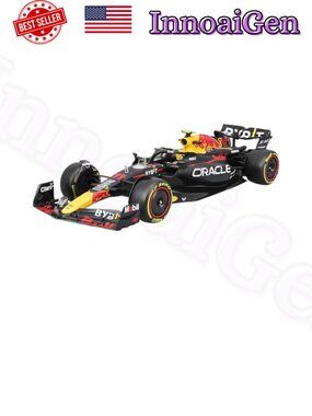 Bburago Red Bull Racing RB19 Sergio Perez F1 1:24 Diecast Car with Figurine NWB